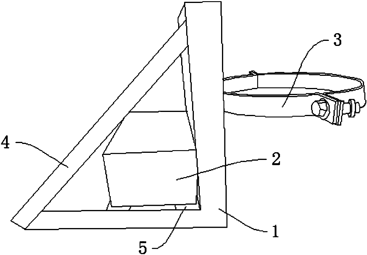 Intelligent position monitoring device for overhead distribution line isolating switch