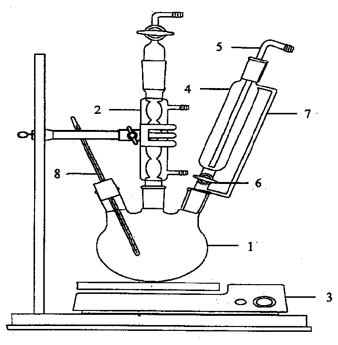 Method and apparatus for preparing water-soluble CdTe nanocrystalline