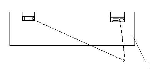 Three-dimensional MEMS (Micro-electromechanical Systems) accelerometer measurement part for petroleum well logging and preparation method thereof