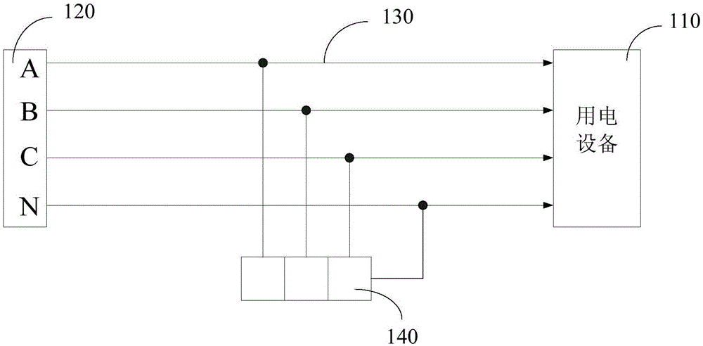 Electricity utilization information acquisition system interference signal suppression method and system thereof