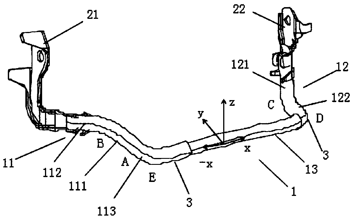 Gearbox wire and modeling method thereof