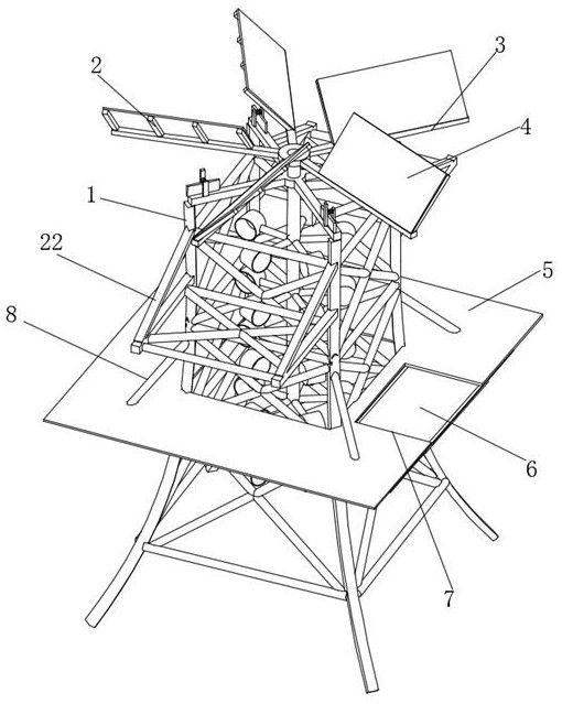 High-voltage electric tower