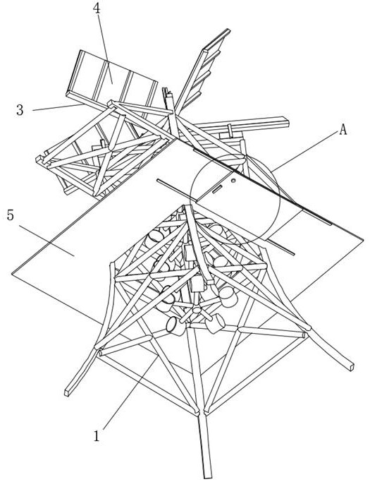 High-voltage electric tower