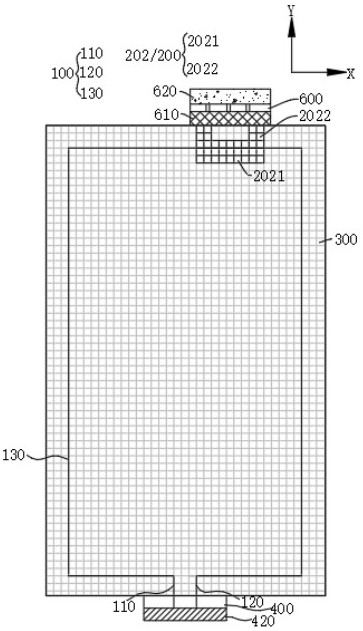 Wireless communication structure, display panel and wireless communication device