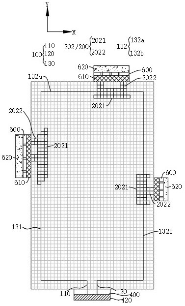 Wireless communication structure, display panel and wireless communication device