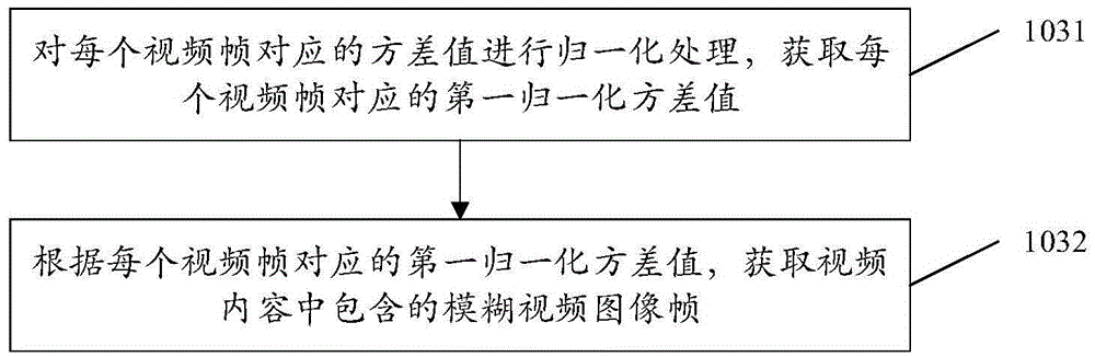 Detection method and apparatus for blurred video image