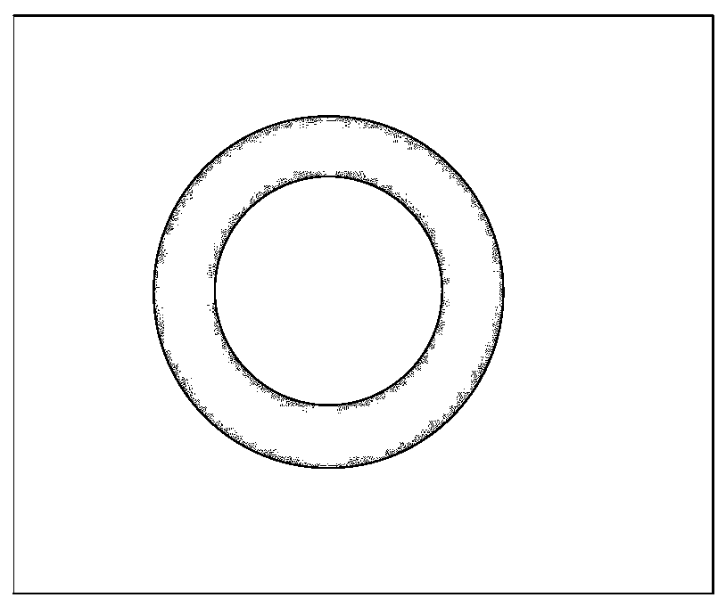 Method for quickly measuring wall thickness of annular section based on industrial CT