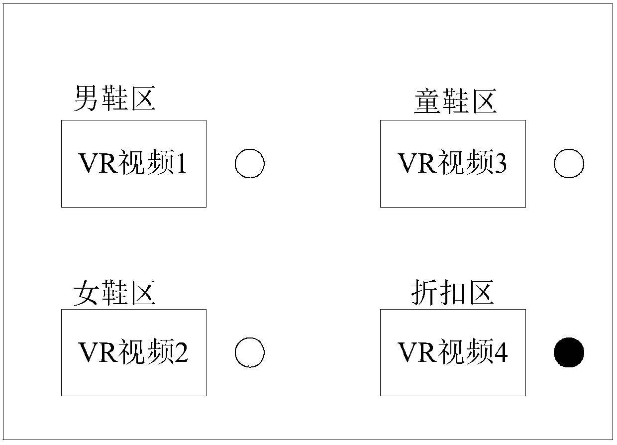 Virtual reality shopping system and method for realizing shopping through virtual reality