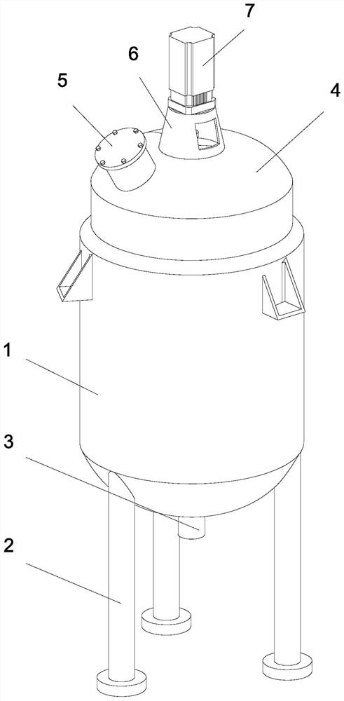 Preparation device of Q235 steel template anticorrosive coating for ship