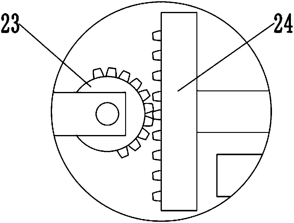 Building curtain wall glass recovering and pulverizing device