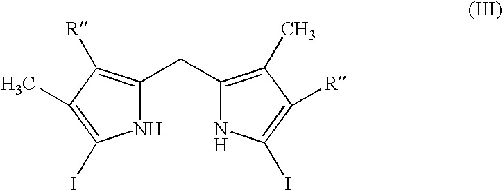 Process for preparing porphyrin derivatives, such as protoporphyrin (IX) and synthesis intermediates