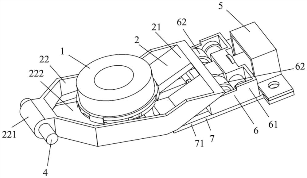 Clutch control mechanism and vehicle