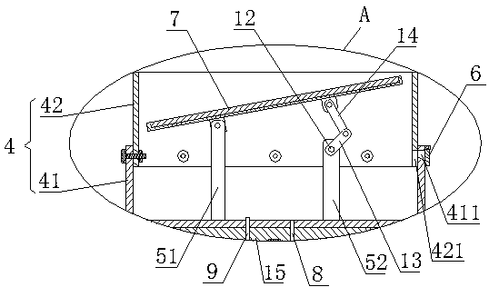 Solar street lamp with long service life