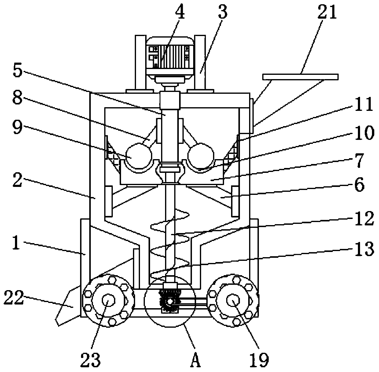 Convenient-to-move breeding device