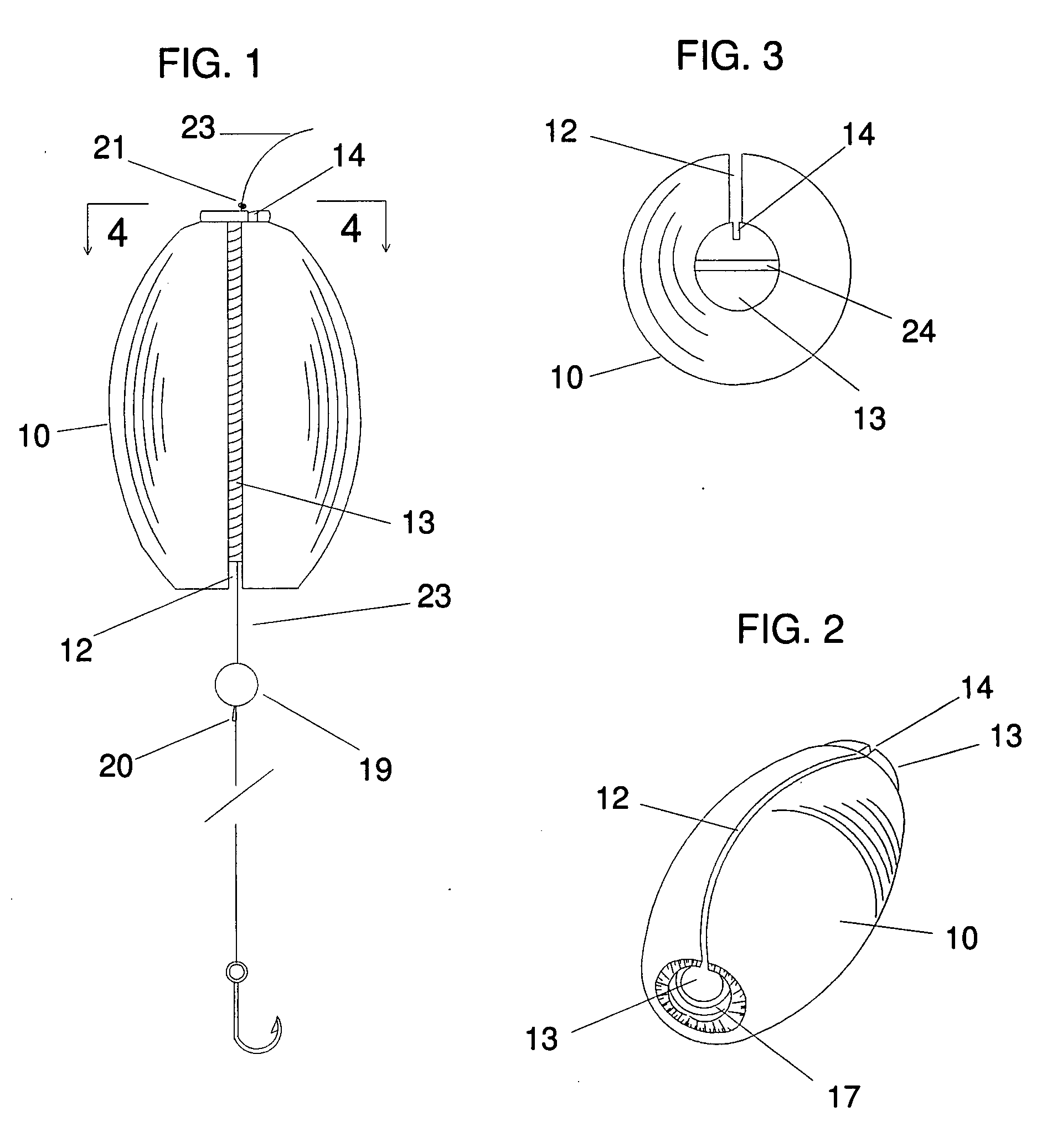 Sound producing fishing float