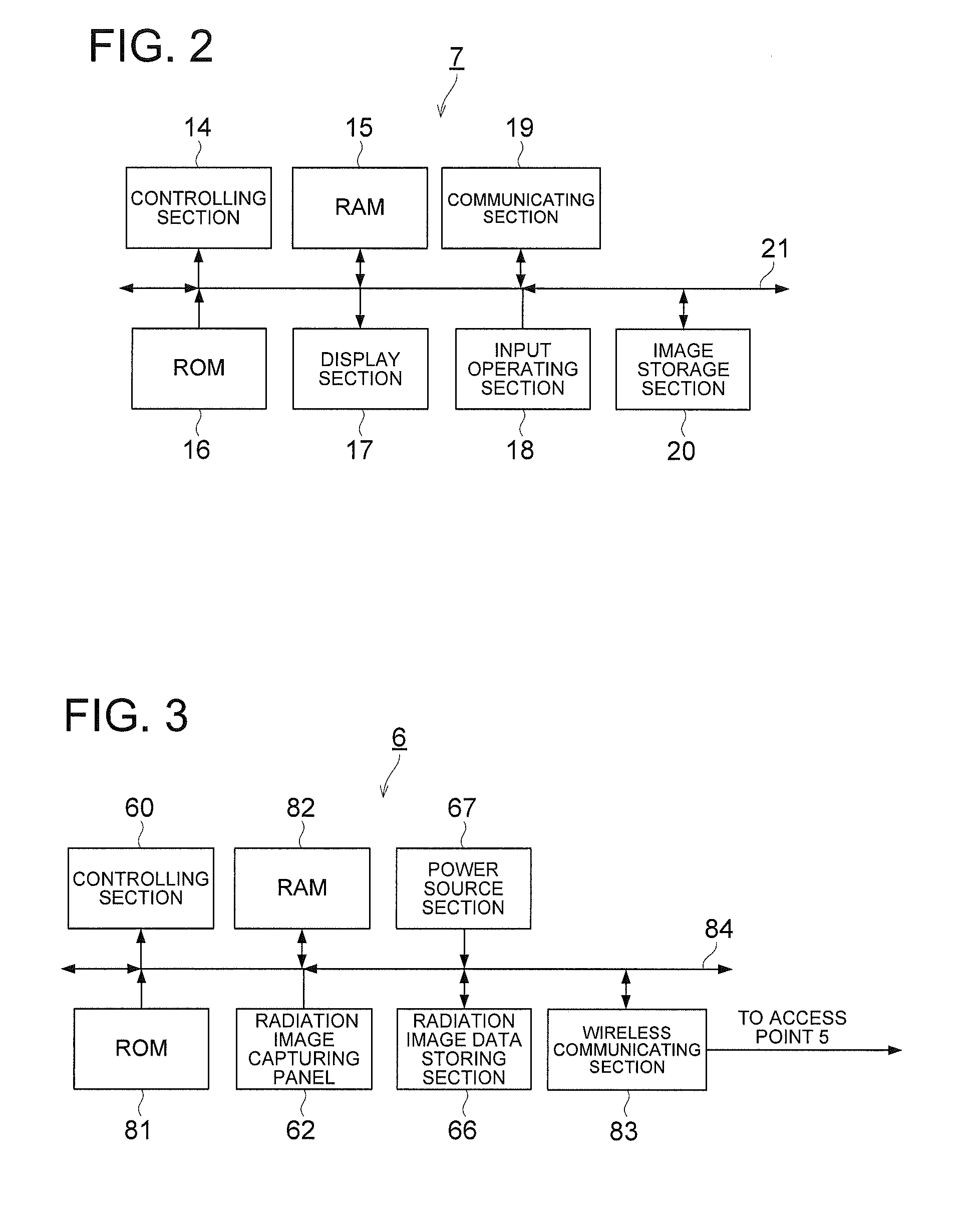 Radiographic image capturing system