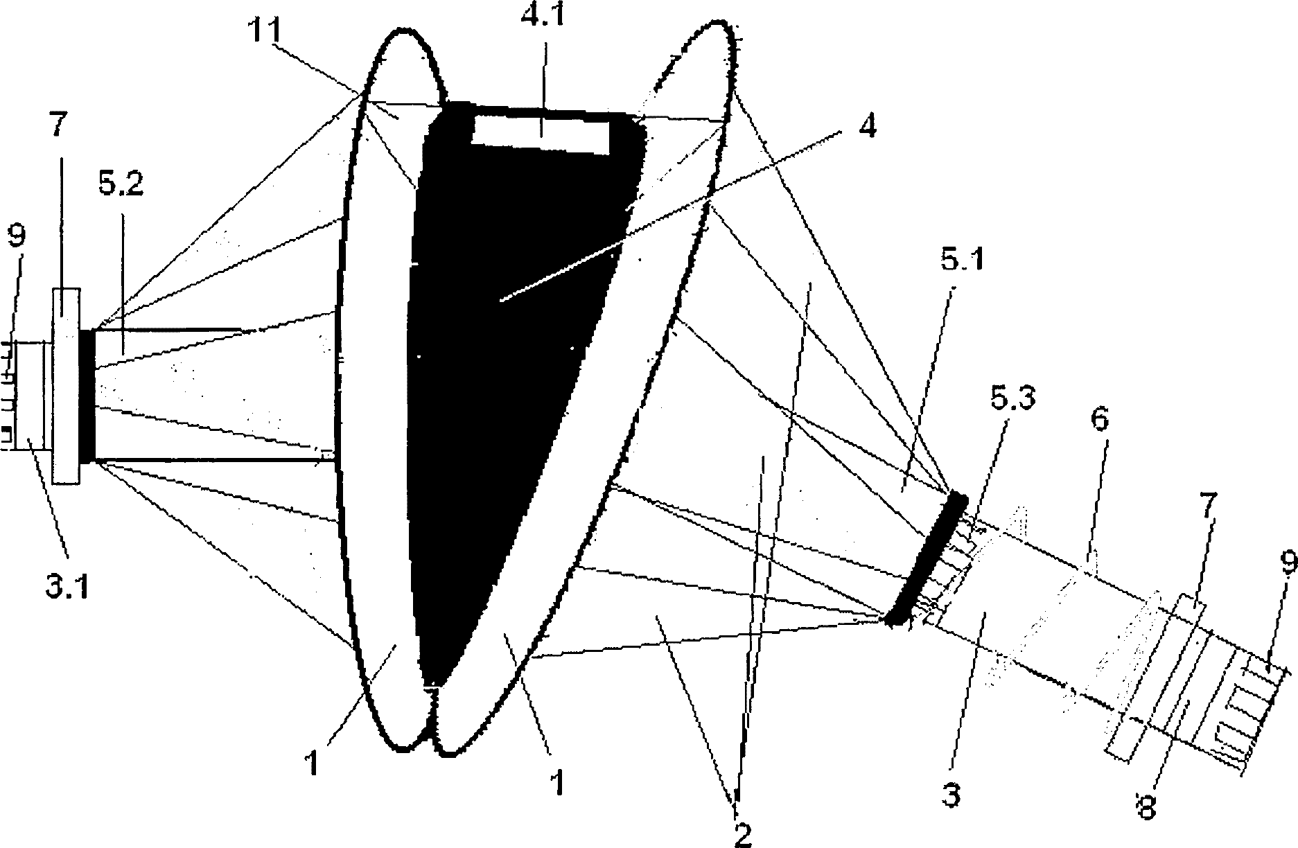 Crushing system with two rotating disk sections and uses thereof