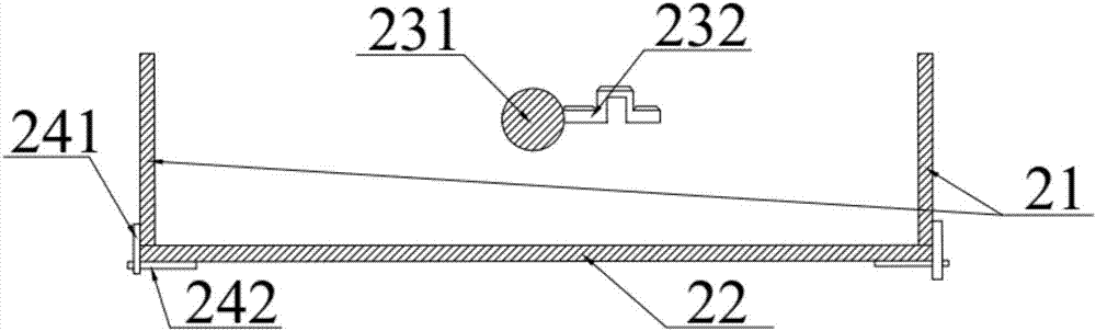 Plantation rack for underground crops