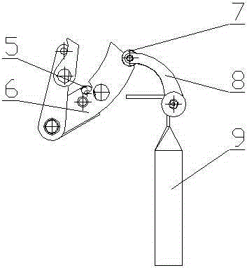 Three-station switch release mechanism and method