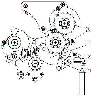 Three-station switch release mechanism and method