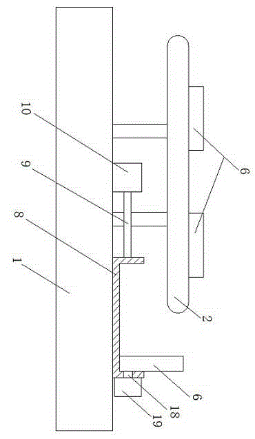 Novel diode lead gluing equipment