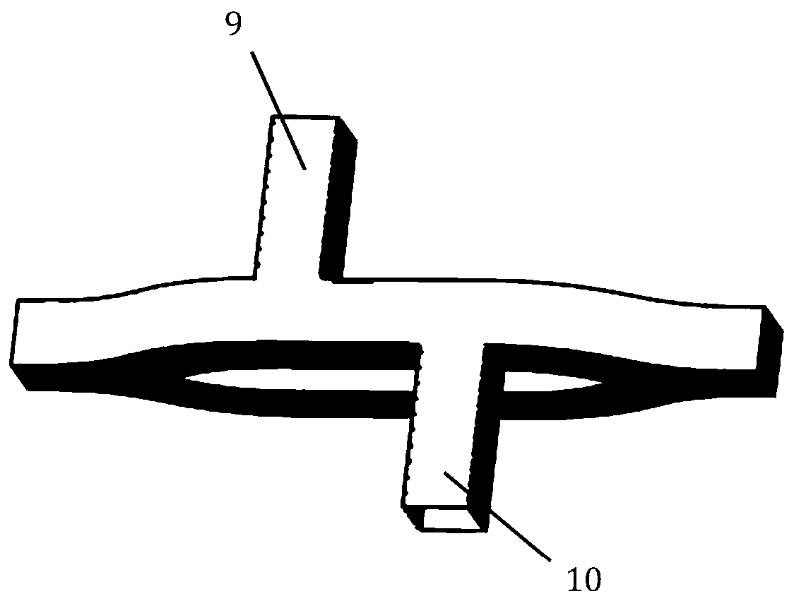 3D-printed high-sensitivity magnetic field sensor adopting two-photon femtosecond laser direct writing technology for and manufacturing method thereof