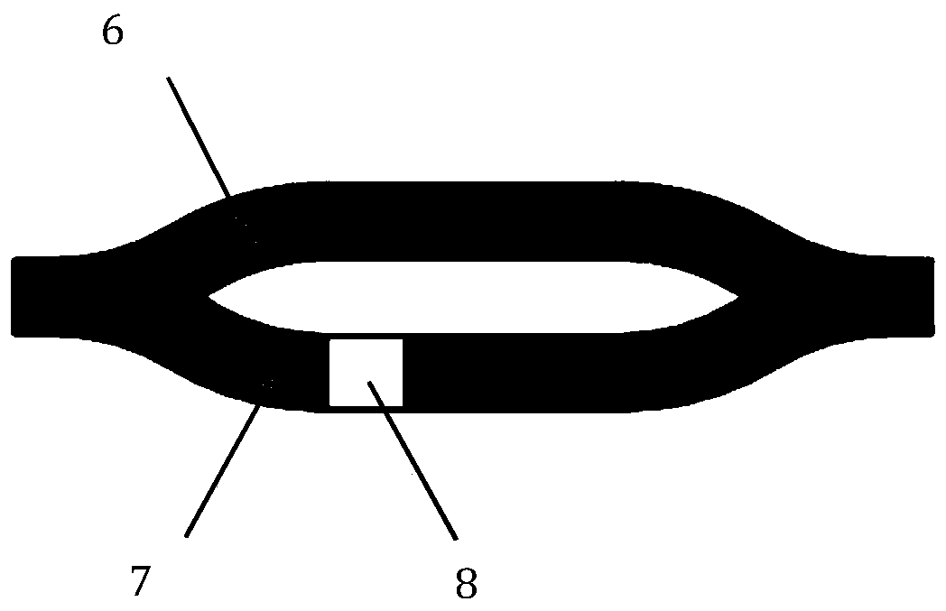 3D-printed high-sensitivity magnetic field sensor adopting two-photon femtosecond laser direct writing technology for and manufacturing method thereof