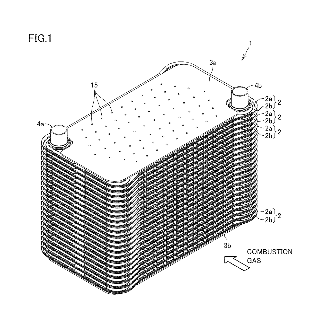 Plate-type heat exchanger, hot water apparatus, and method for manufacturing plate-type heat exchanger