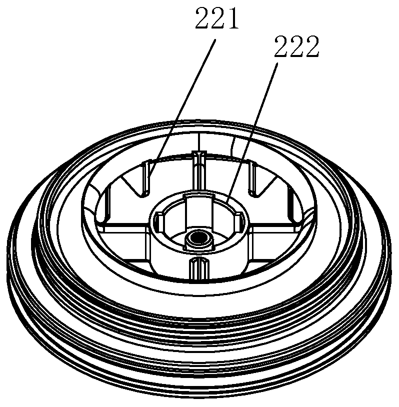 Floor drain with low head loss