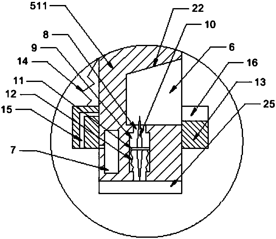 Cutting device for ceramsite blocks