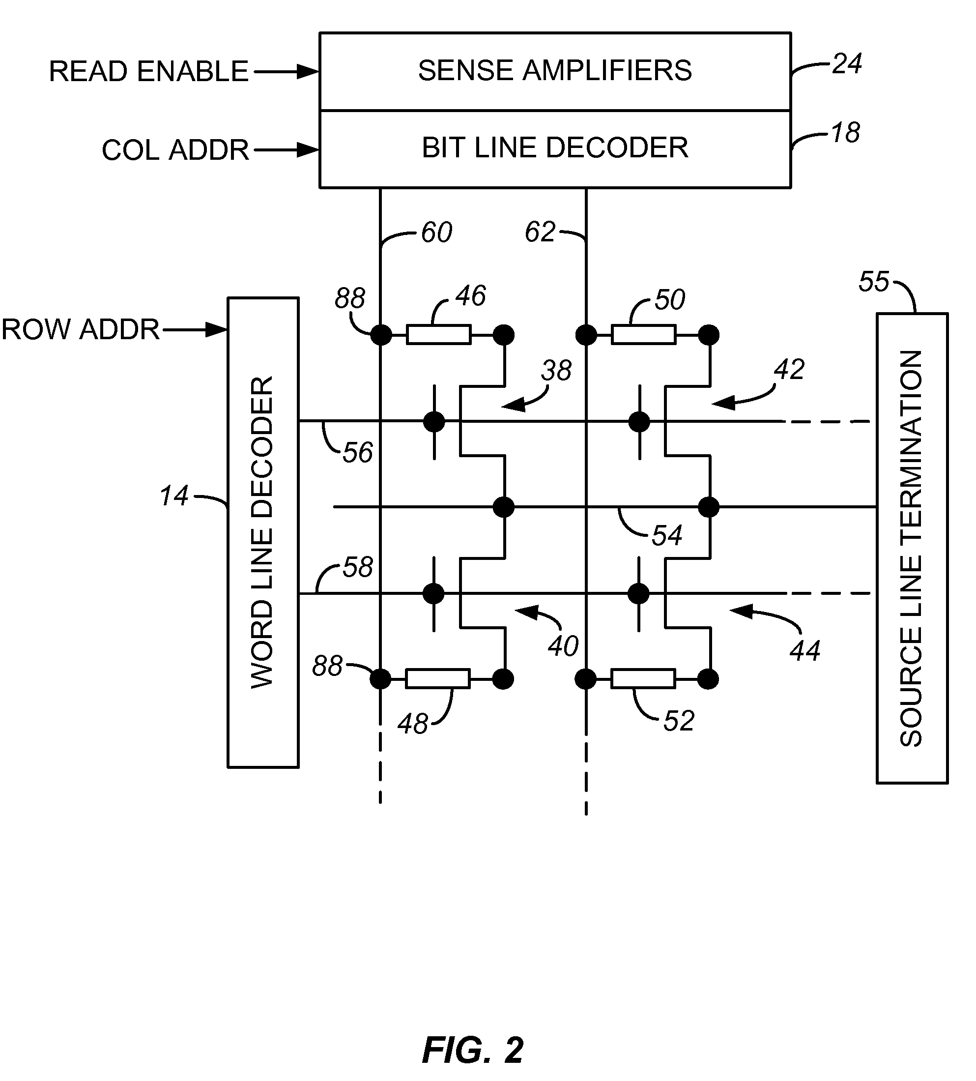 Fill-in etching free pore device