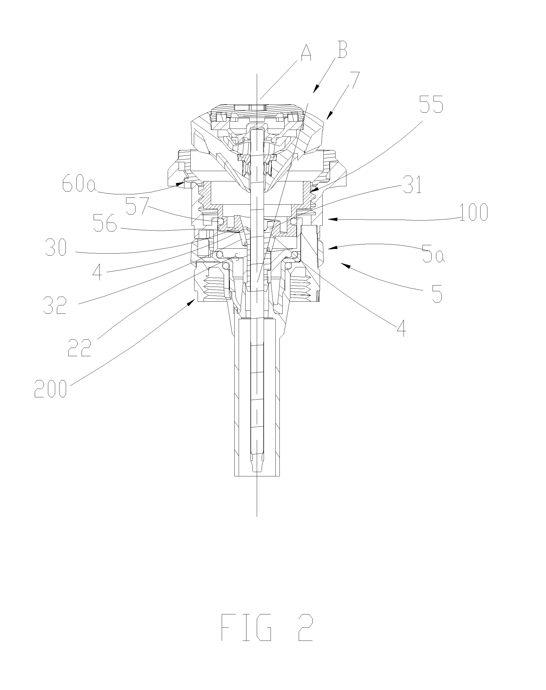 Adjustable arc of coverage cone nozzle rotary stream sprinkler