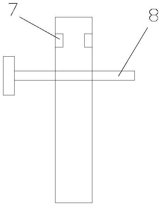 Installation structure of scaffold