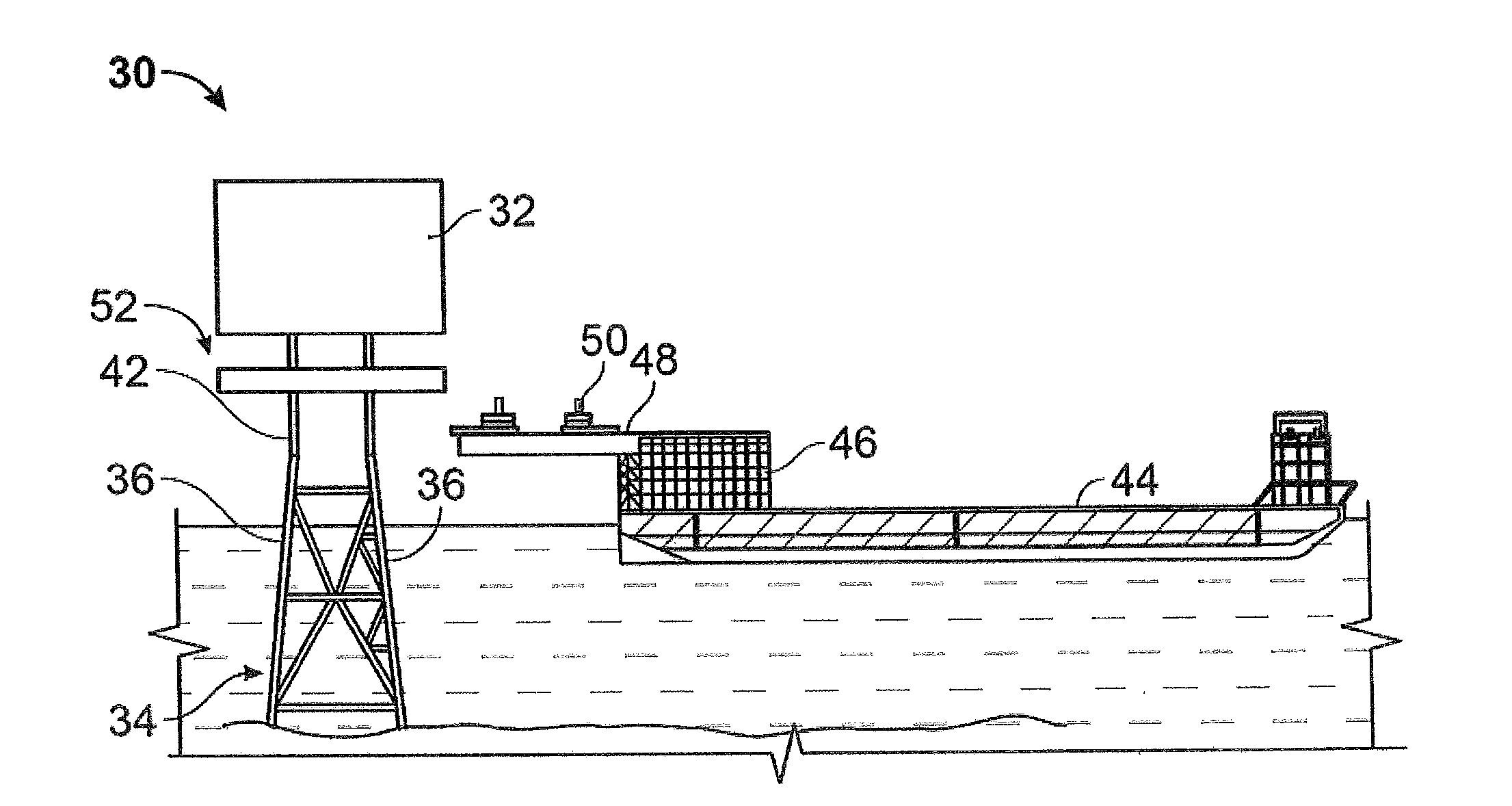 Platform deck installation and removal method and apparatus