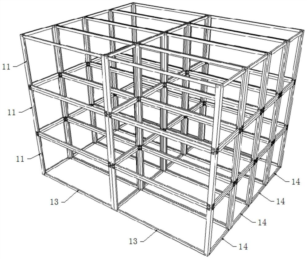 Full-modular building structure system