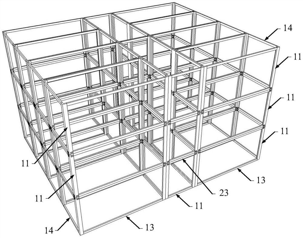 Full-modular building structure system