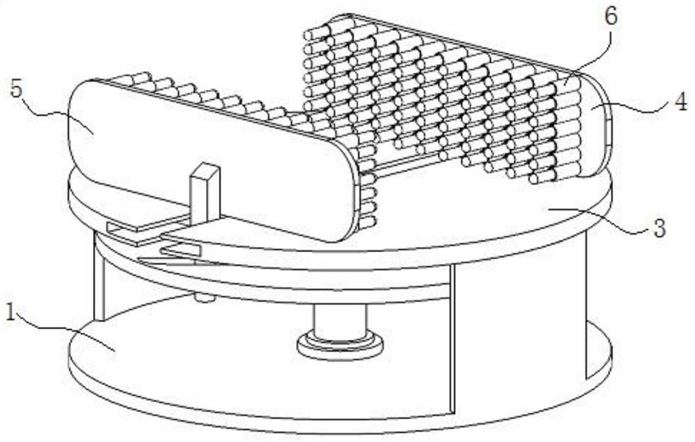 Clamping device for processing new energy automobile parts