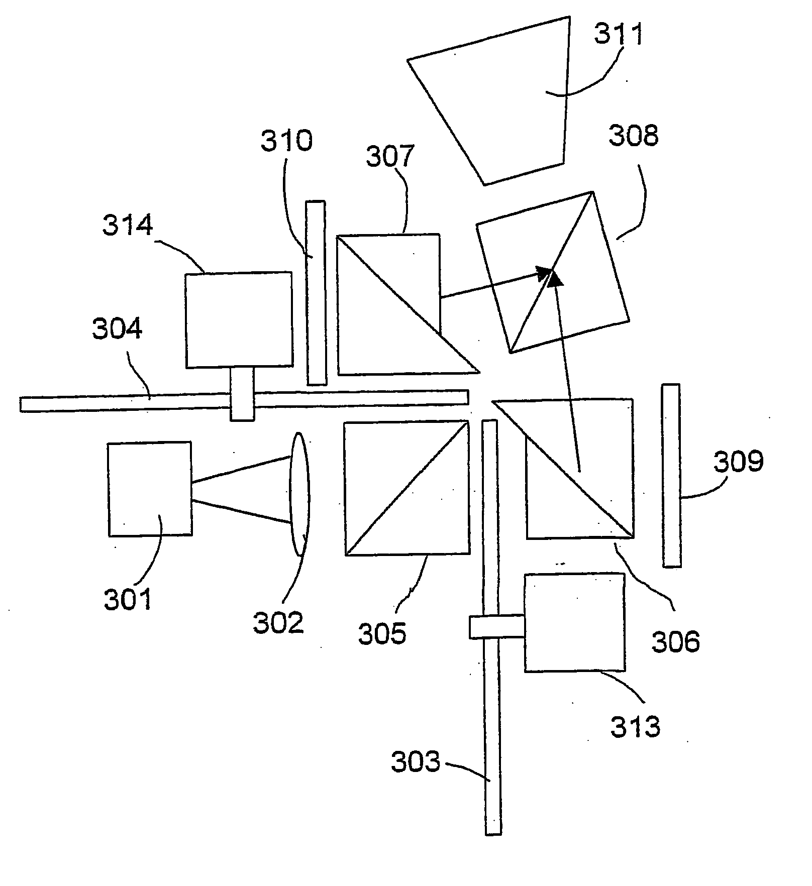Sequential projection color display using multiple imaging panels