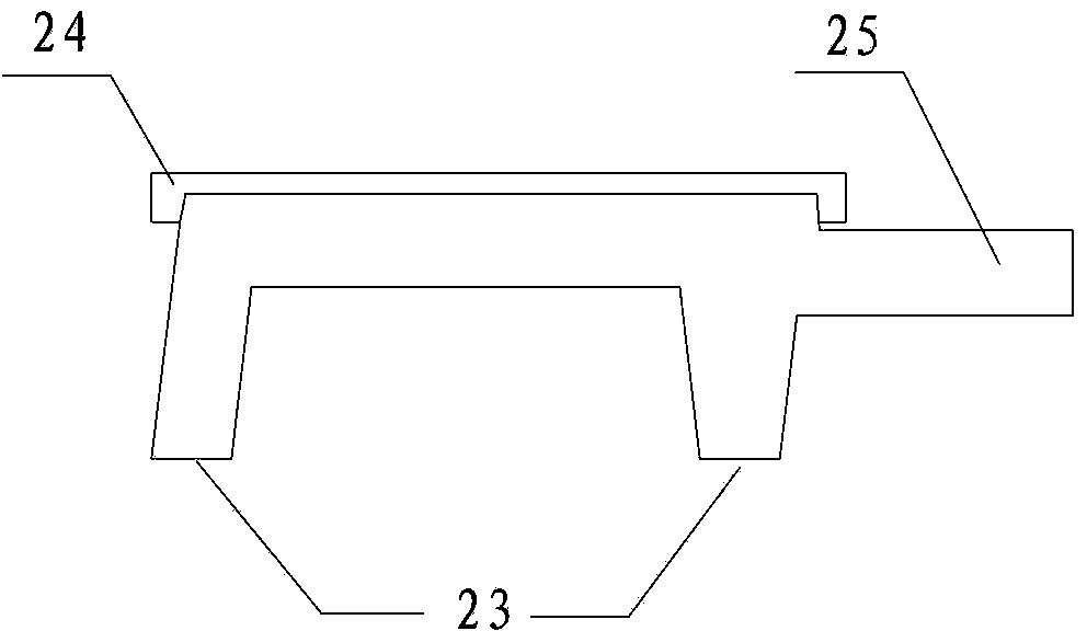 Magnetic suspension vehicle travelling unit in traction linear motor