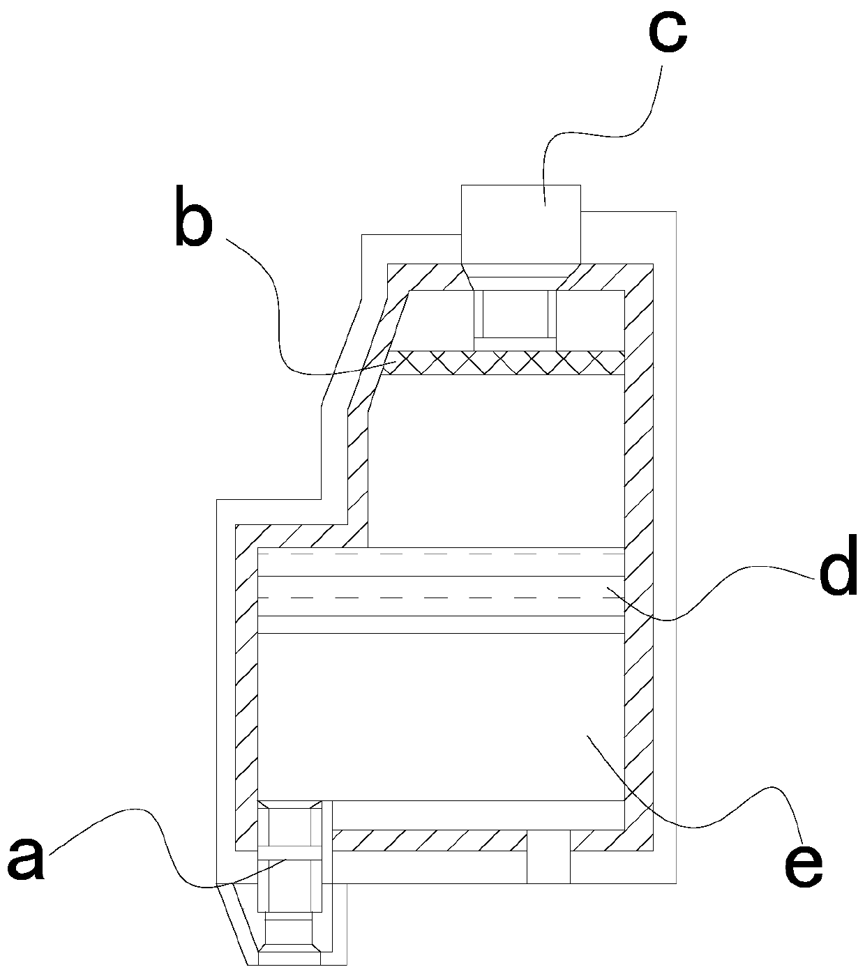 Anti-clogging type ink cartridge for inkjet printer