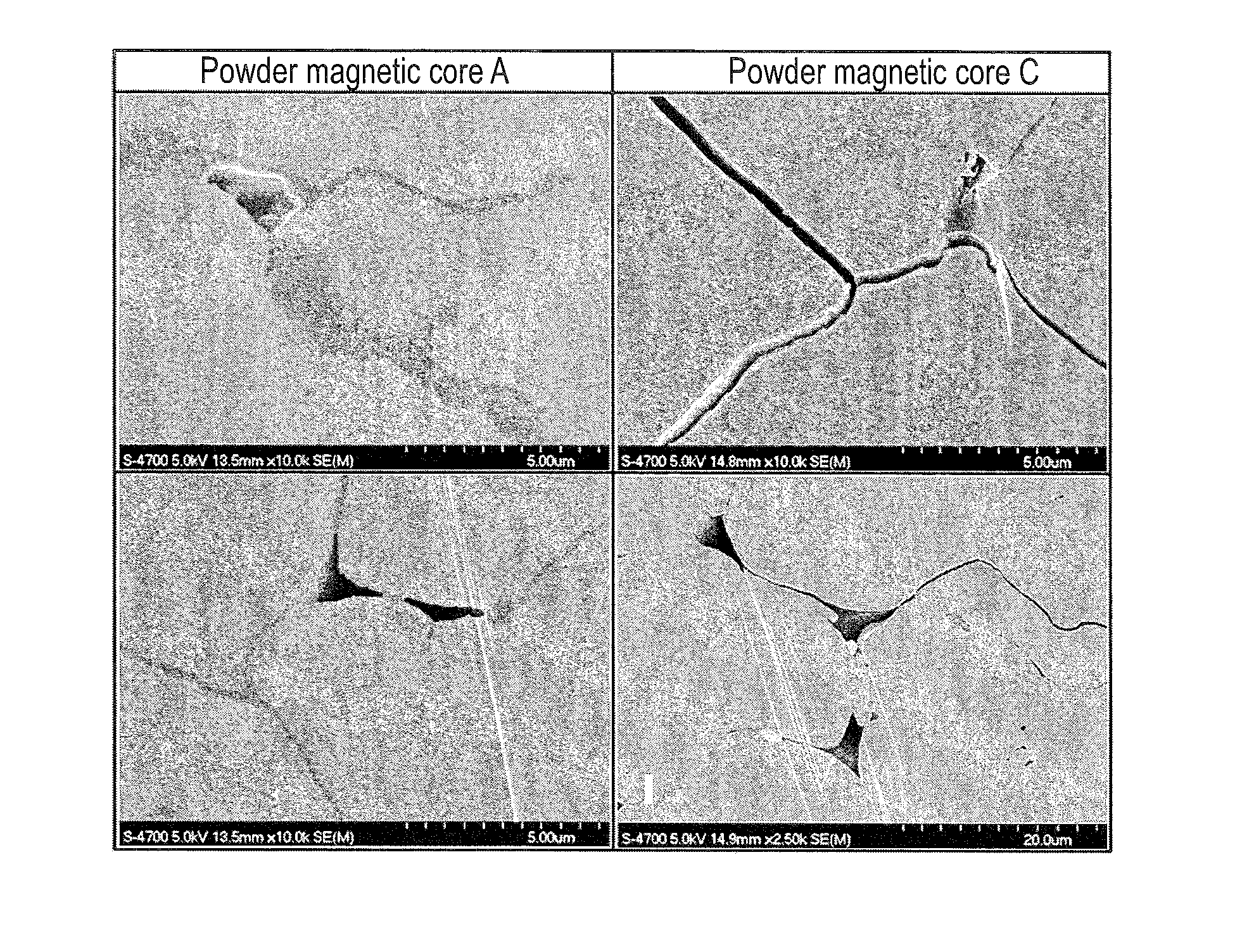 Powder magnetic core for reactor