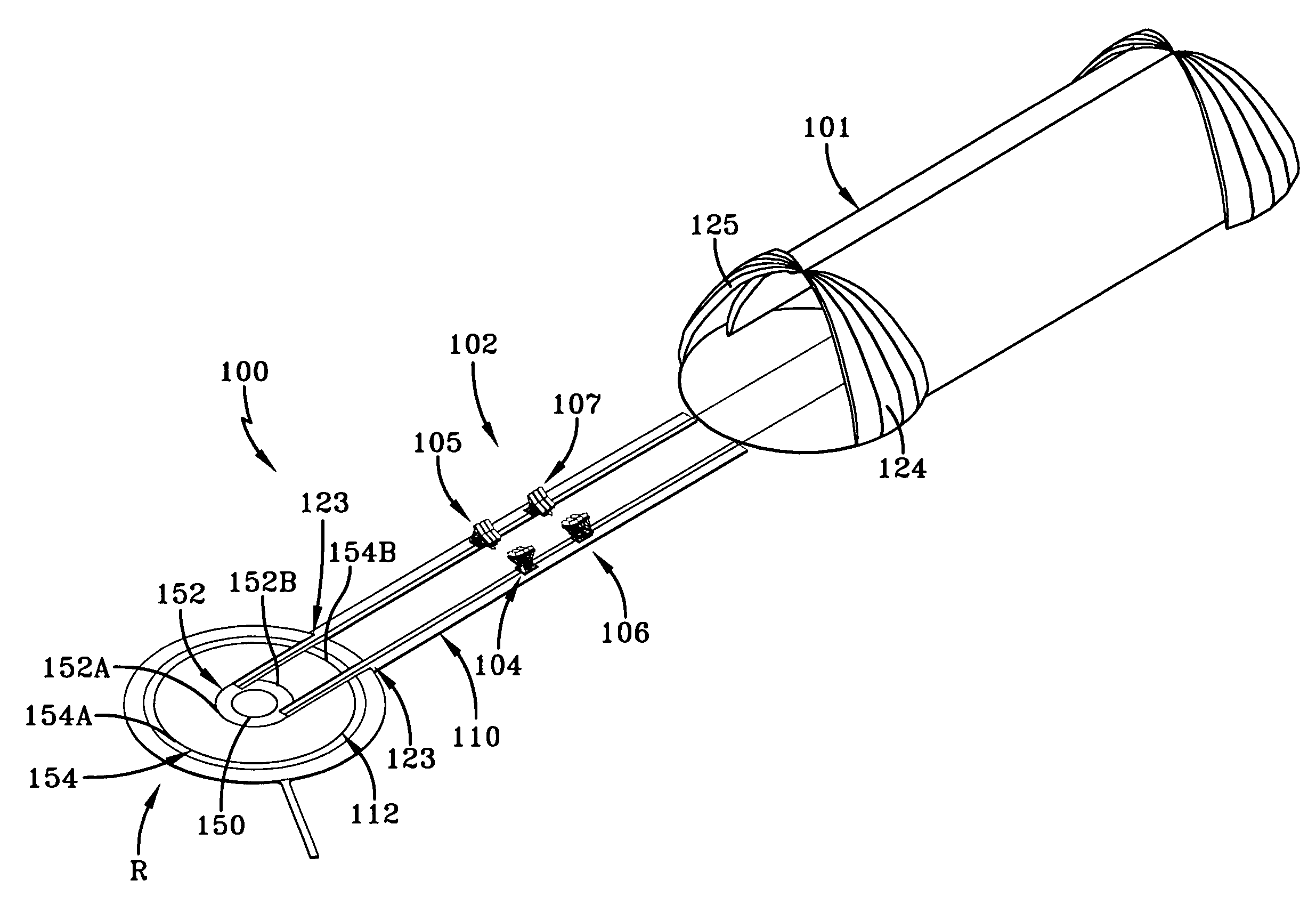 Ground handling system for an airship