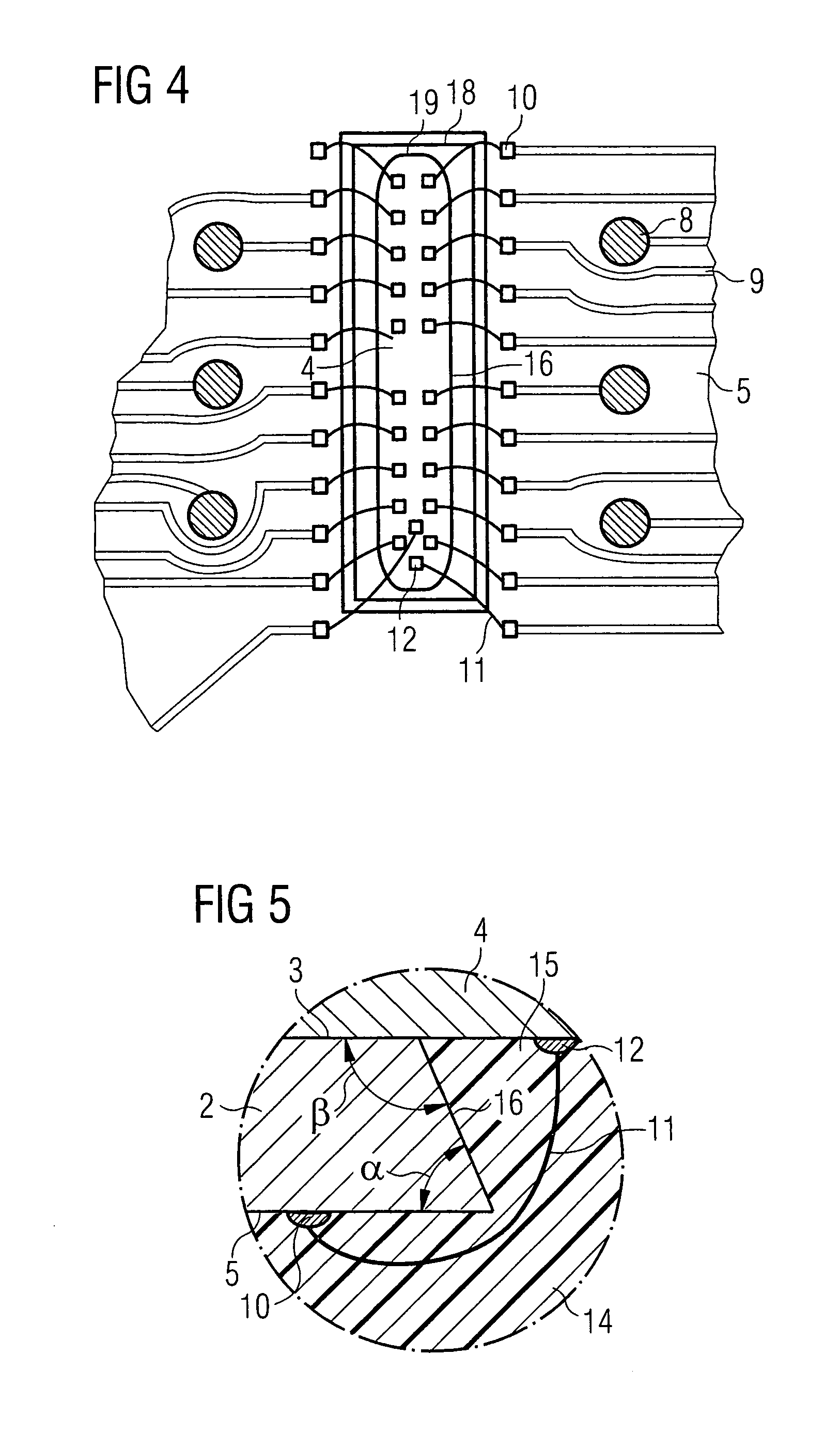 Substrate for an FBGA semiconductor component