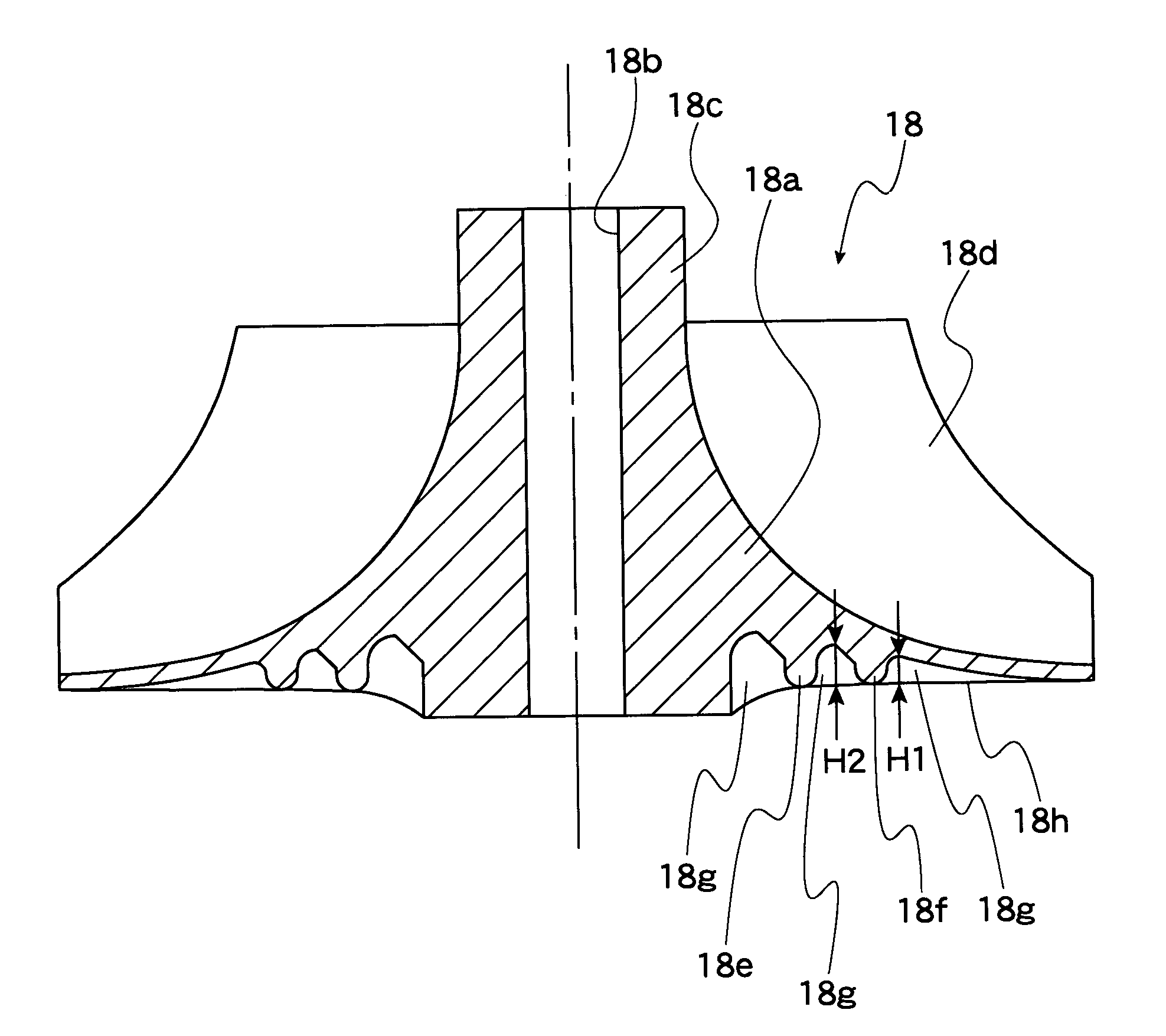 Centrifugal impeller