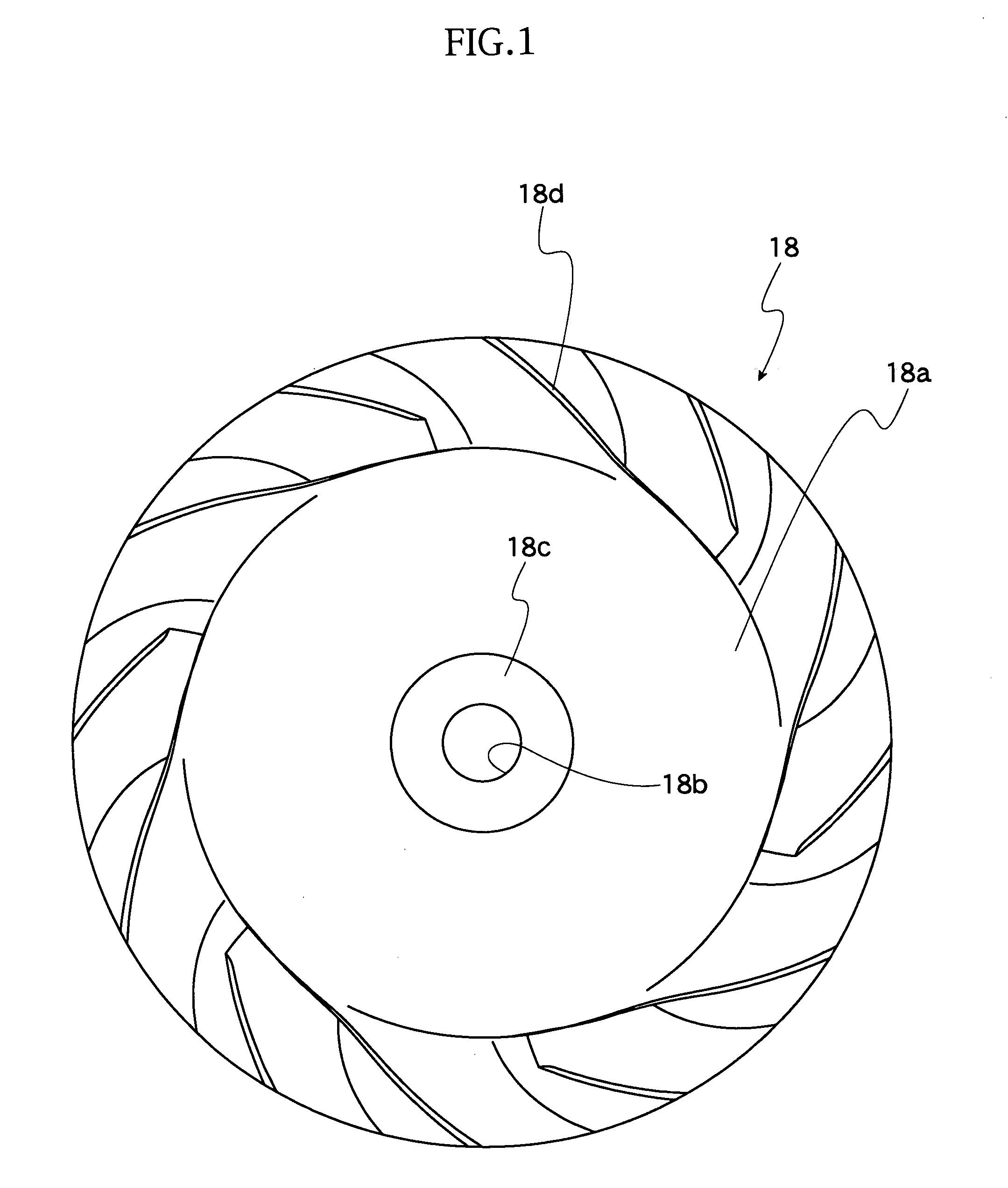 Centrifugal impeller