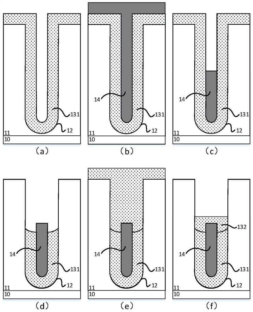 Low-gate-resistance power MOSFET device with separated gate enhancement structure and method