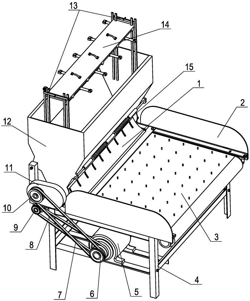 An automatic beam splitting and paving device and its control method