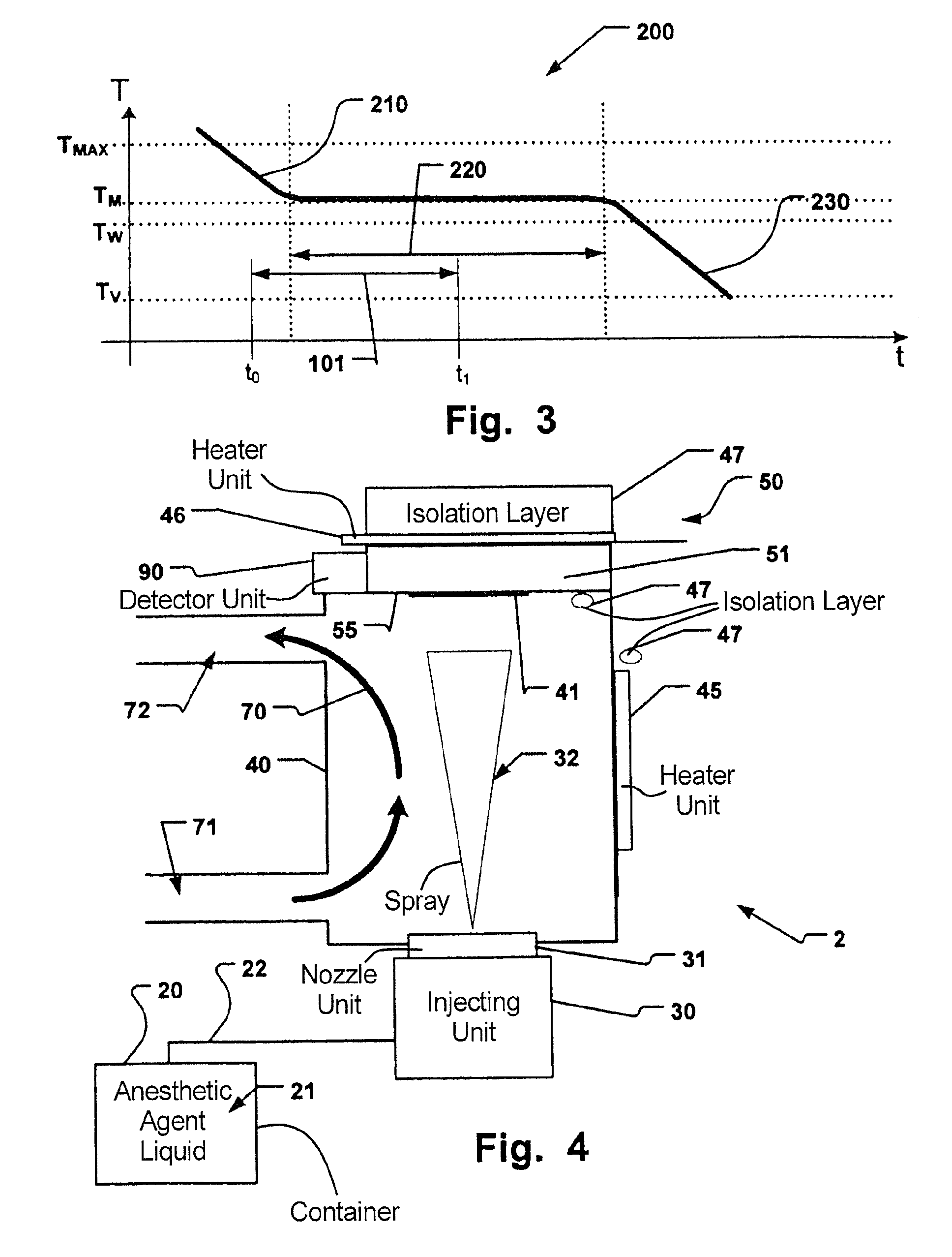 Anesthetic vaporizer for a breathing apparatus and method for operation thereof to vaporize a liquid anesthetic agent