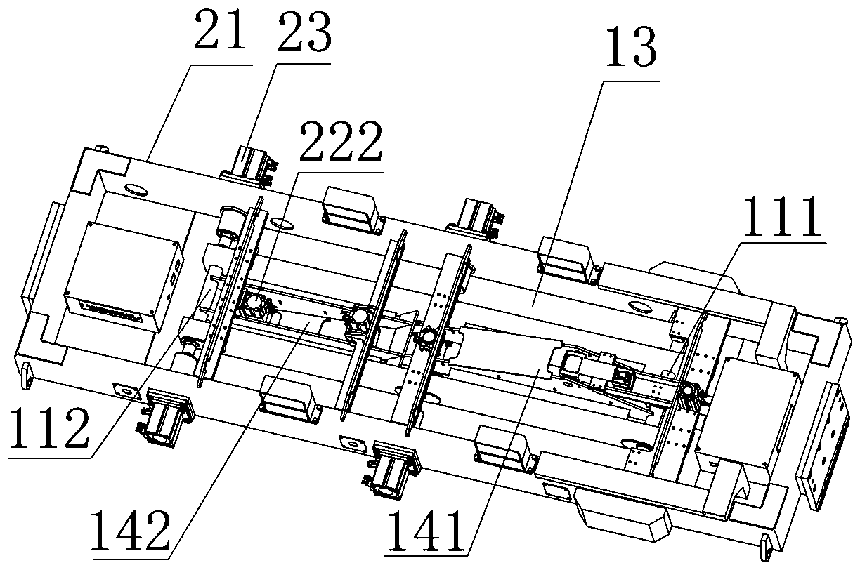 Assembly welding tool of inner and outer fork assembly