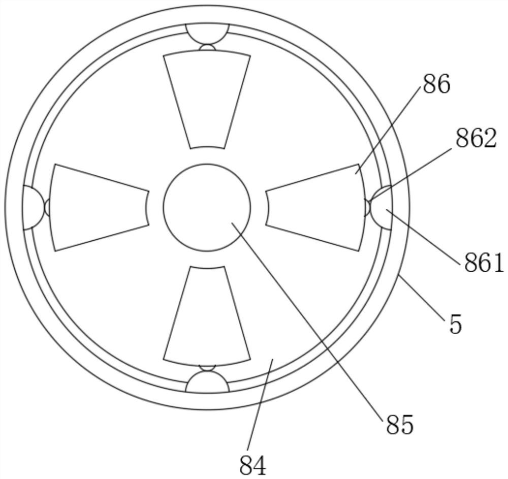 Vertical tiltable concrete rapid stirring device